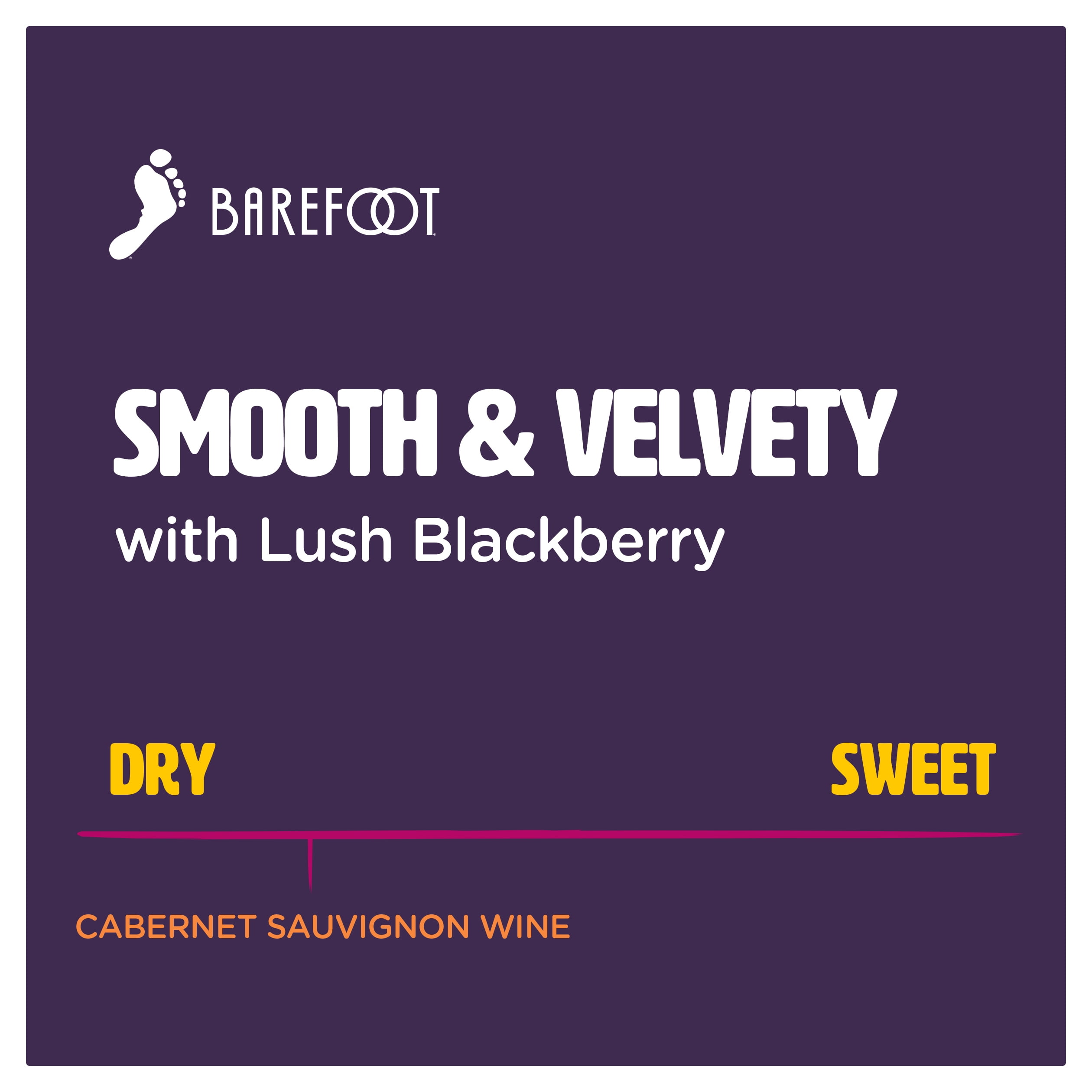 Barefoot Wine To Go Cabernet Sauvignon Red Wine, 500ml Carton