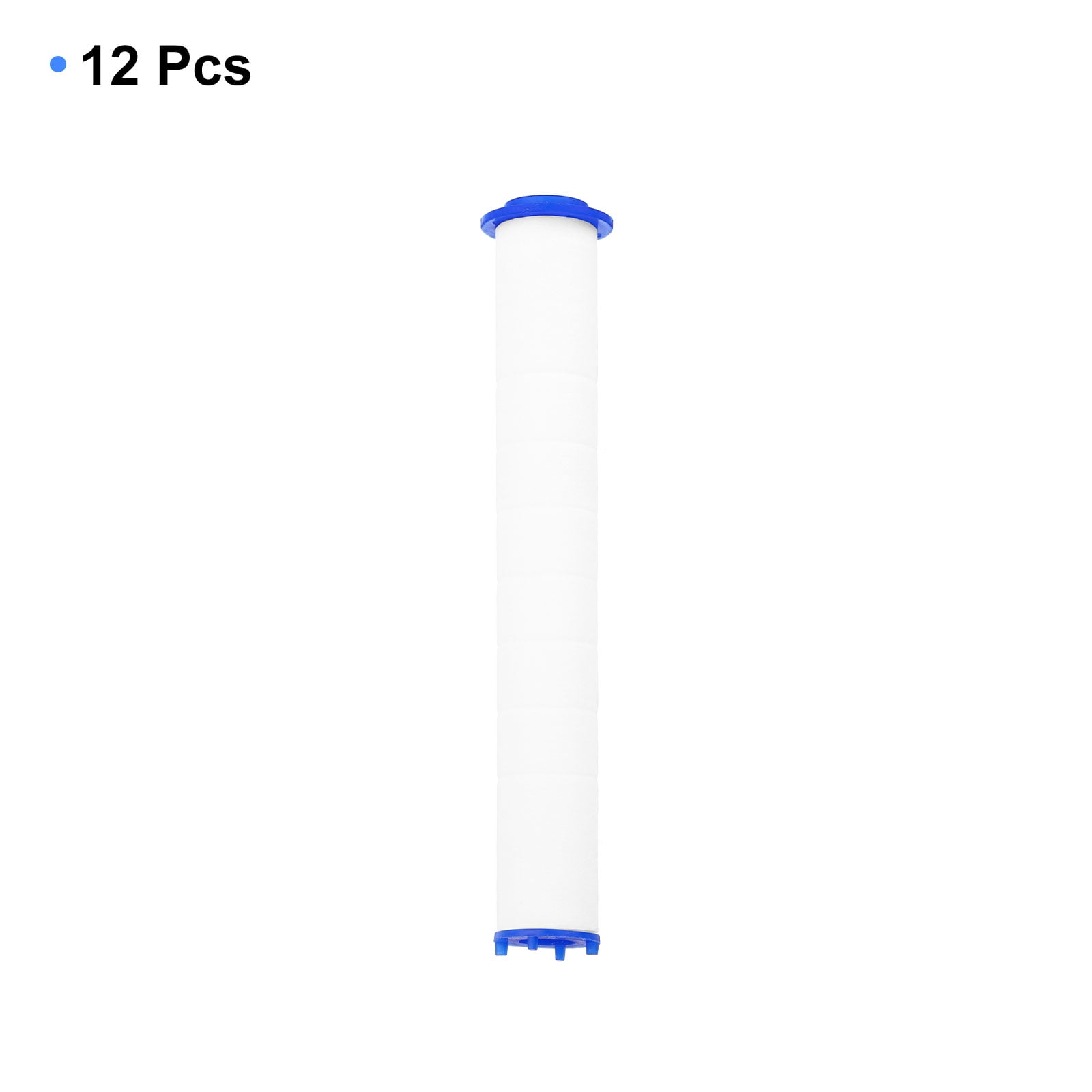 Unique Bargains 12Pcs PP Cotton Replacement High-Pressure Shower Jet Sets 5.51"