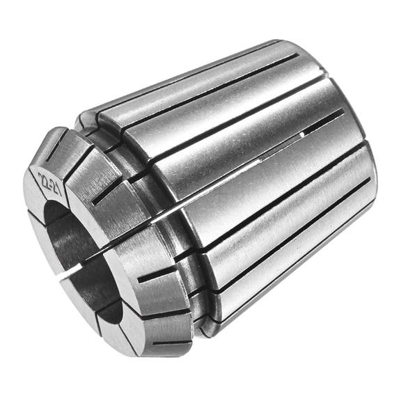 Uxcell ER40 Spring Collet, 40Cr Steel 22mm Clamping Diameter for CNC Engraving Machine [Silver,1.8x1.6"/46x41 mm]