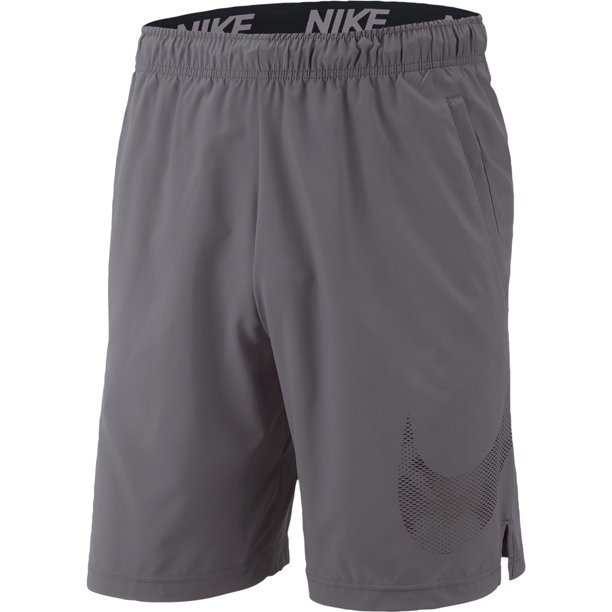 Nike - Pantalones cortos de entrenamiento atlético para hombre, gris, XXL