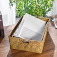 thumbnail image 4 of OULII Sea Grass Woven Organizer Hand-woven Storage for Home Organization 1Pack, 4 of 6