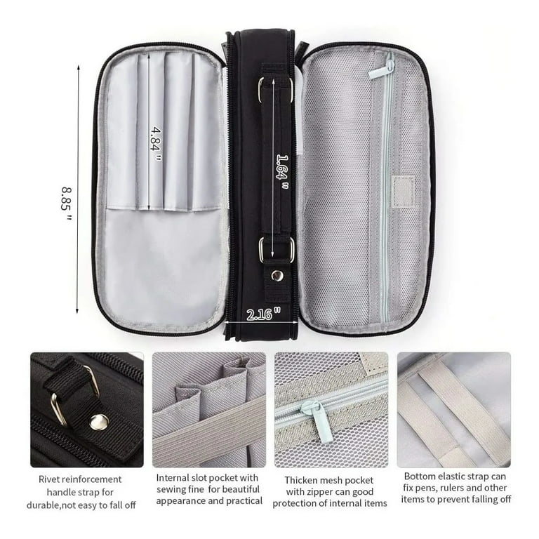 multifunctional student zipper portable large capacity