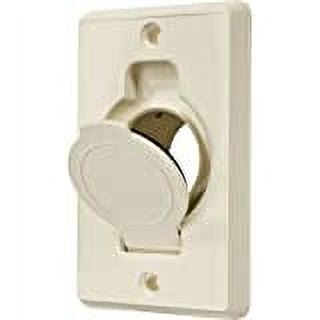 Eureka by Beam Whole House Standard Inlet Valve Plate Bisque Replacement Vaccuum Accessories