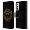thumbnail image 1 of Head Case Designs Officially Licensed Haroulita Magick - Tarot - Mystical Sun Gold Leather Book Wallet Case Cover Compatible with Samsung Galaxy S21 5G, 1 of 6