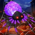 thumbnail image 3 of GOOSH Halloween Inflatable 5 FT Halloween Spider Inflatable, Inflatable Halloween Spider Halloween Blow Up Spider with LED Lights, Outdoor Halloween Decorations Clearance for Halloween/Holiday/Party, 3 of 7