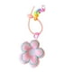 thumbnail image 5 of Llavero con colgante de flor para coche, mochila, bolso, cartera, accesorios Rosa, 5 of 9