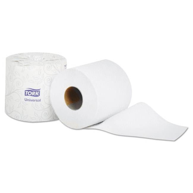 SCA Tissue SCATM1616S 2-Ply Universal Bath Tissue, White - 4 x 3.75 in. - 500 Sheets Per Roll