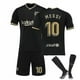 thumbnail image 1 of Kits de fútbol para niños Camiseta de fútbol Camiseta de entrenamiento Traje 21/22-20 21 Barcelona Visitante Messi 10-S BmatwkZeng Bmatwk Jersey, 1 of 1