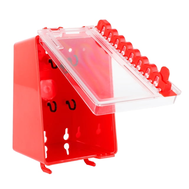 CAJA de Bloqueo de 8 Dígitos, Cuadro de Bloqueo Colgante de Montaje de Pared Multifuncional para fábrica Industrial
