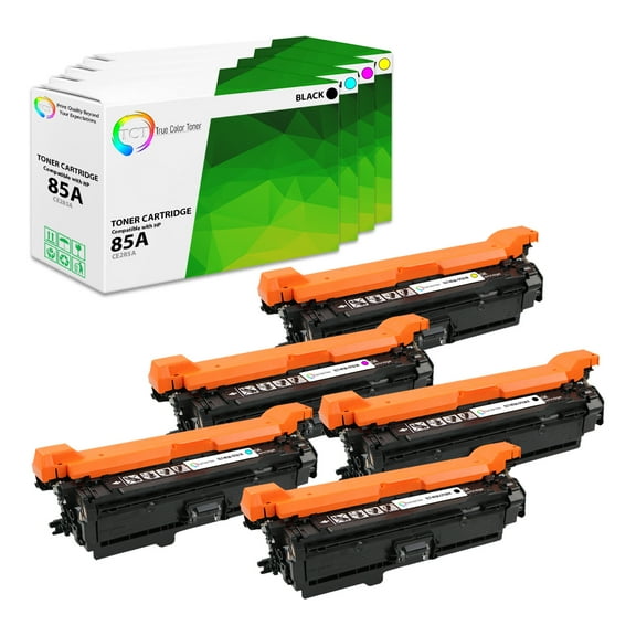 TCT 653X Toner Cartridge 5 Pack - Premium Compatible Replacement for 653X 653A CF320X CF321A CF323A CF322A
