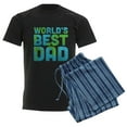 thumbnail image 6 of CafePress - World's Best Dad Pajamas - Men's Dark Loose Fit Cotton Pajama Set, 6 of 7