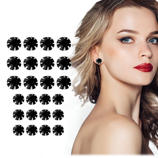 onlyliua Liquidación 12 Juegos de Aretes, Hermosos And Geniales, Aretes de Cristal con Personalidad, Juego de Aretes