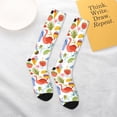 thumbnail image 5 of Balery Hello Summer2 Printed Novelty Socks Men's Women's Crew Socks Sports Socks Knee High Socks Cotton Socks Quirky and Cool Socks, 5 of 9