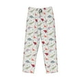 thumbnail image 2 of Haiem Cute Dinosaur Men's Pajama Pants Ultra Lightweight Pjs Bottoms Sleepwear Bottom Pants With Pocket Drawstring-X-Large, 2 of 7
