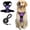 G, variant on Swiftyle 2 Pcs Fellstern No Pull Dog Harness for Training, Reflective Pet Walking Gear, Escape Proof Front Clip Design for Medium Large Dogs(L)