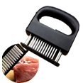 thumbnail image 3 of Ablandador de carne, ablandador de hoja de aguja ultra afilada de acero inoxidable 48 para ablandar bistec, carne de res, accesorios de cocina para hornear duraderos de Ccfoud, 3 of 5