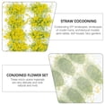 thumbnail image 4 of KAKOWELY Sand Table Bushes 1 Box Sand Table Construction Model Outdoor Material Siamese Flower Bushes4.33"X2.36"X0.31", 4 of 5