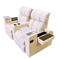 thumbnail image 1 of Sillon reclinable reposet Doble con mesa y portavasos para Cine en Casa Mobydec, 1 of 3