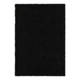 thumbnail image 2 of Unique Loom Solid Shag Collection Area Rug (4' 1" x 6' 1" Rectangle Jet Black), 2 of 6