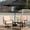 Black, variant on Autlaycil Patio Furniture Set 5 Pieces, Beige Outdoor Swivel Rocking Chairs Set, 9ft Beige Patio Umbrella with Base Garden Conversation Bistro Sets for Porch, Pool, Backyard
