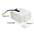 thumbnail image 5 of 2Pin Car Windshield Washer Reservoir Bottle Tank w/12V Pump Hose Jet Universal, 5 of 12
