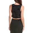 thumbnail image 2 of Cinq à Sept womens  Dot Abbie Top, xs, Black, 2 of 3
