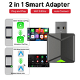 thumbnail image 4 of 2-in-1 Wireless&Wired CarPlay Adapter Plug&Play CarPlay Box Android Auto Screen Fast Connect Wifi BT Connect, 4 of 7