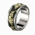 thumbnail image 3 of MayiaHey Bull Head Ring, Gold Buffalo Bull Ring for Men, Norse Viking Bison Bull Ring Taurus Bull Jewelry, Celtic Bull Ring Hip Hop Bull Band Ring Punk Bull Animal Ring Rock Buffalo Bull Ring, 3 of 3