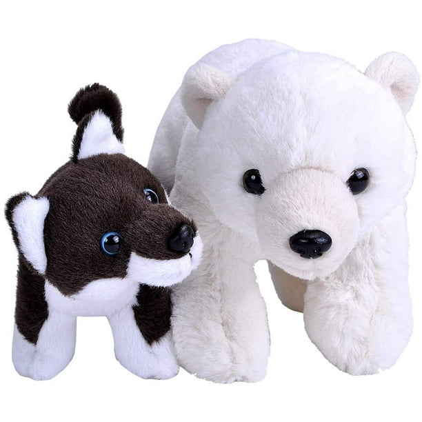 polar bear dog toy