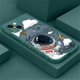 thumbnail image 1 of Bonita funda de teléfono con dibujos de astronauta y Luna para iPhone 11 12 13 14 Pro Max 7 8 Plus X XR XS SE 2022, funda blanda de silicona con cordón de mano Tan Jianjun unisex, 1 of 2