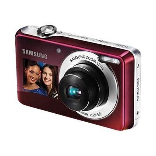 Samsung DualView TL205 Digital camera compact 12.2 MP 3x