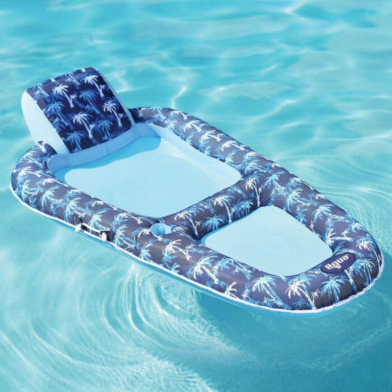 Aqua Luxury 5ft 8 Inflatable Luxury Pool Lounger Float