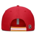 thumbnail image 4 of Men's Fanatics Red/Gold Calgary Flames Authentic Pro Ripstop Adjustable Hat, 4 of 4