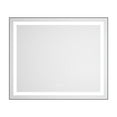 thumbnail image 3 of Bathroom Mirrors 36 x 30 Inch LED Bathroom Mirror with Front and Backlight, Wall Mounted Vanity Mirror with Aluminum Frame, Anti-Fog, Memory, 3 Colors, Stepless Dimmable,Wall Mounted Bathroom Mirrors, 3 of 6