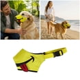thumbnail image 3 of Funny Dog Muzzle, Soft Nylon Breathable Adjustable Dog Mouth Cover, Anti Barking Dog Muzzle for Walking Travel Pet Supplies, 3 of 7