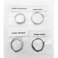 Silver Solder Wire Assorted 4 Types XSoft, Soft Medium & Hard Jewelry