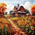 thumbnail image 1 of 5D DIY Taladro Cosecha Granja Kit Del 30x30cm, 1 of 9