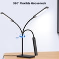 thumbnail image 3 of Selfie Light,RAOYI LED Fill Light with Wireless Charger,USB Charging Port,Adjustable Neck Lamps for an office in home, 3 of 9