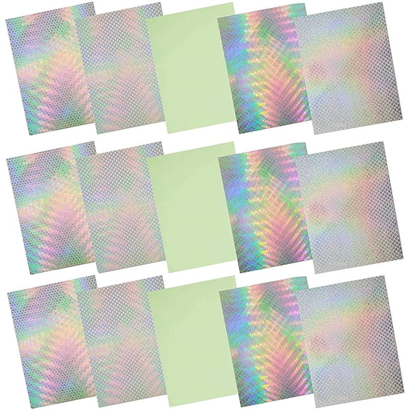 Fishing Lure Sticker Fish Scales Tape Tackle Fishing Fly Tying Lures Crafts DIY 20PCS