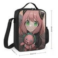 thumbnail image 5 of Anya Forger Spy X Lunch Bag, Insulated Lunch Bag for Women Men Lunch Box Container Bag Reusable Lunch Tote Bag for Office, Work, Beach, Travel, Picnic, 5 of 7