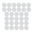 thumbnail image 2 of 32Pcs Acrylic Mirror Wall Stickers Hexagon Shape Reflective Smooth Home Party Decorations Decals Waterproof Stereo Wallpaper Classroom Door Party, 2 of 7