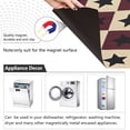 thumbnail image 4 of Yayeee Magnetic Dishwasher Cover for The Front Decoration Home Kitchen Machine Sticker Protector, Checkered Stars Pattern, 4 of 6