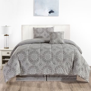Lux Decor Collection 4-Piece Down Alternative Comforter Set