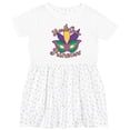 thumbnail image 3 of Inktastic Mardi Gras Princess Girls Toddler Dress, 3 of 5