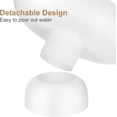 thumbnail image 3 of White Plastic Footed Fruit Bowl, 10.43 Inch Decorative Pedestal Serving Plate for Snacks, Candy, Nuts, Fruits, Nordic Style Dessert Display for Parties and Events, 3 of 8