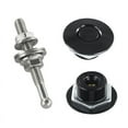 thumbnail image 2 of Quick Release Latch License Plate Lock Clip 1.25 Inch Diameter Aluminum Car Hood Pins Lock Clip Kit For Bumper Hood License Plate 4 Inch Long (Black), 2 of 5
