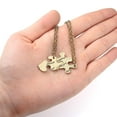 thumbnail image 4 of Bronce grabado Sisters Friends Forever Puzzle Piece Colgante Collares para Best Friend BBF Amistad, Juego de 5 Sincero Hogar, 4 of 5