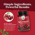 thumbnail image 4 of Nature's Craft Tart Cherry Extract 10:1 Supplement, 750 mg, 120 Capsules, 4 of 9