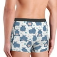 thumbnail image 5 of Daiia Cute Hippos Men's Underwear Boxer Briefs, Cotton Stretch Moisture-Wicking Underwear-XX-Large, 5 of 9