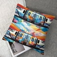 thumbnail image 7 of Monorail Train Throw Pillow Covers " Cozy Soft Pillow Cases Modern Home Decor Couch Cushion Case Square Pillowcases for Couch Sofa Bed Living Room, 7 of 7